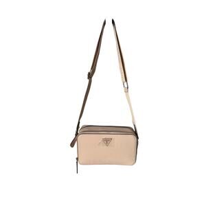 Guess Viviette Mini Double Zip Crossbody Bag in Soft Pink (Style SF984571) NWT